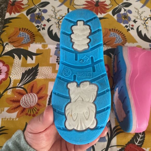 Snoopy payon Kids Rain Boots size 29 - Picture 7 of 7